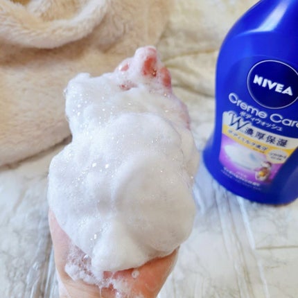 ニベア クリームケア ボディウォッシュ パリスリッチパルファンの香り/ニベア/ボディソープを使ったクチコミ(5枚目)