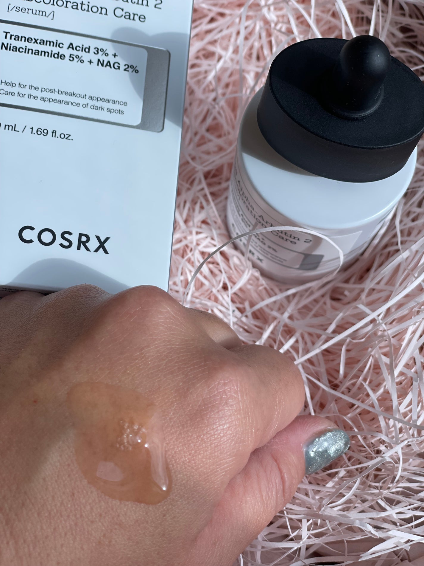 RXザ・アルファアルブチン2 ニキビ跡ケアセラム/COSRX/美容液を使ったクチコミ(4枚目)