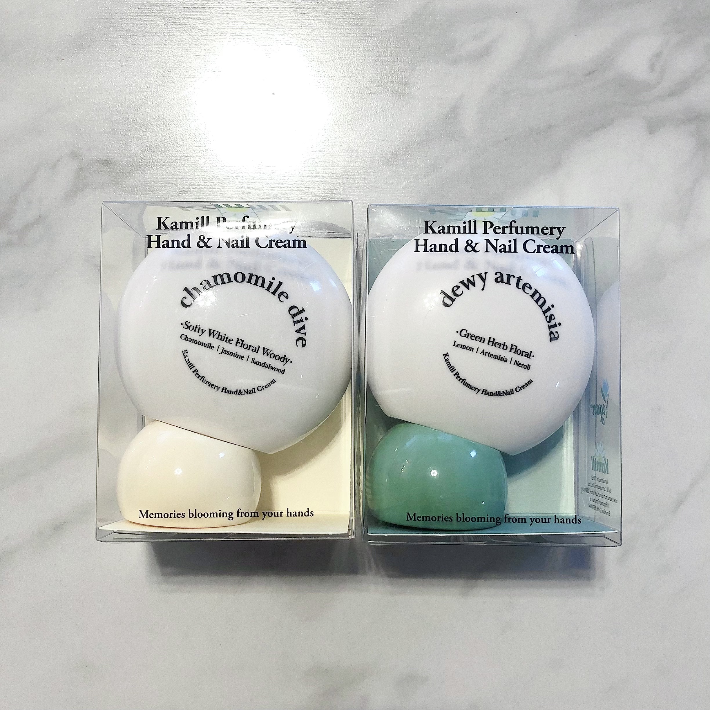 パフューマリー ハンド＆ネイルクリーム デューイアルテミシア 50ml/カミール/ハンドクリームを使ったクチコミ（1枚目）