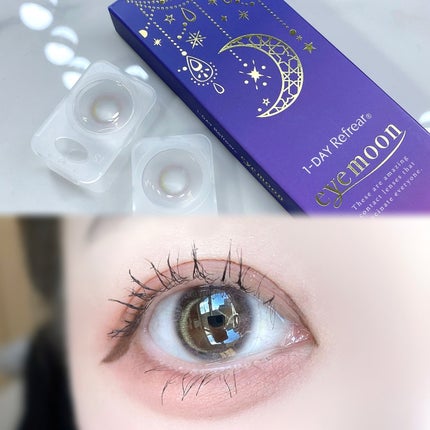 びゃっこまる on LIPS 「瞳に三日月を閉じ込めたカラコン🌙盛ることだけでなく、こういう夢..」(7枚目)