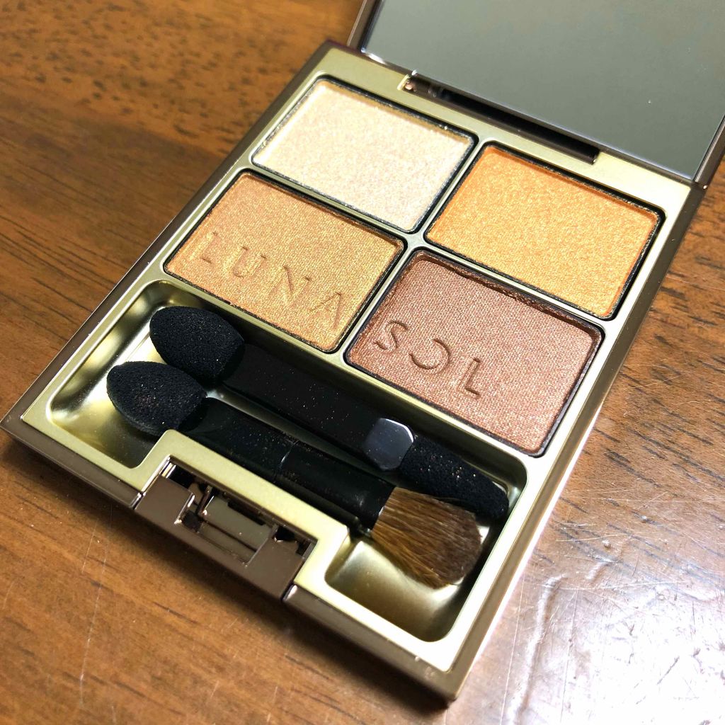 スキンモデリングアイズ/LUNASOL/アイシャドウパレットを使ったクチコミ（1枚目）