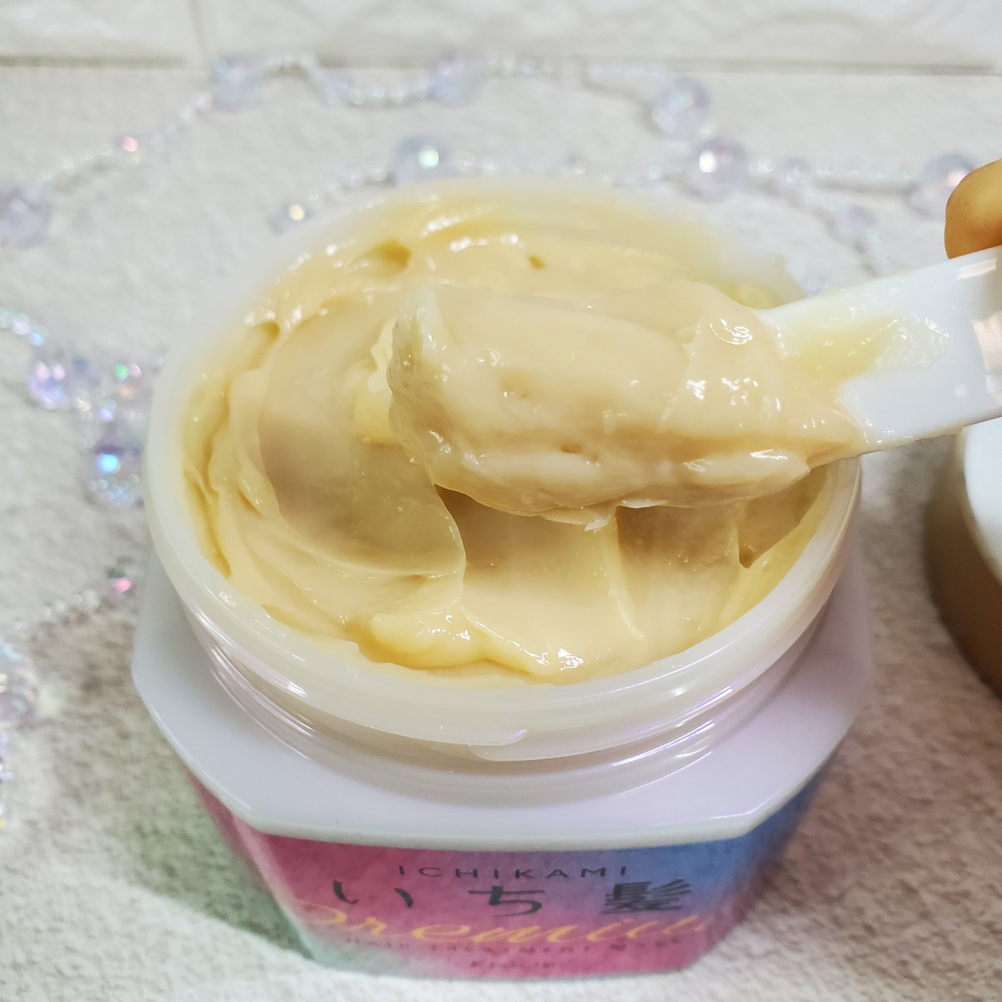 プレミアム ラッピングマスク/いち髪/ヘアマスク・ヘアパックを使ったクチコミ（2枚目）