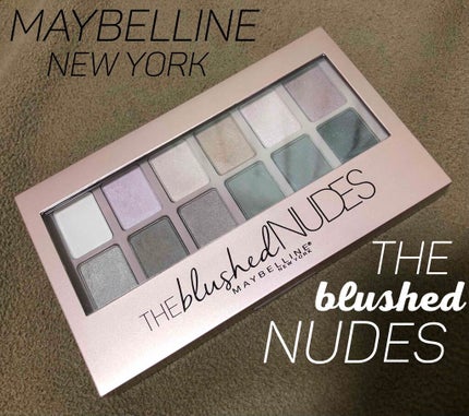 MAYBELLINE NEW YORK ヌードパレット ブラッシュドのクチコミ「☆メイベリンニューヨーク ヌードパレット 
ブラッシュド 01
くすみ系カラーが満載のアイシ.....」(1枚目)