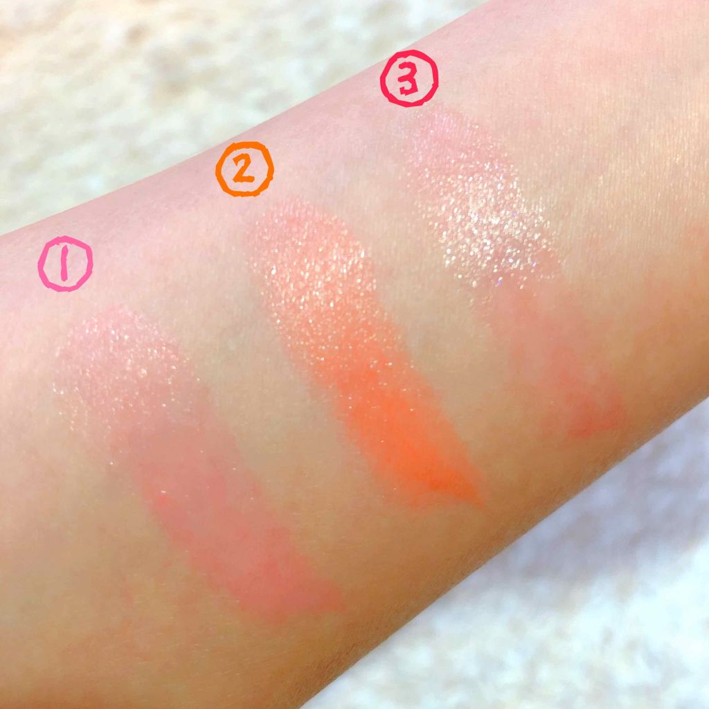 ラッシュペルシードリップスティック/THREE/口紅を使ったクチコミ(2枚目)