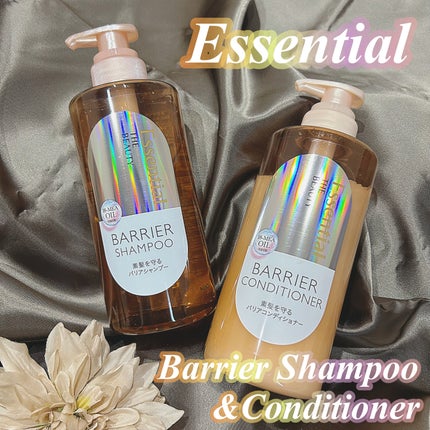 ザビューティ 髪のキメ美容素髪を守る バリアシャンプー/コンディショナー/エッセンシャル/シャンプー・コンディショナーを使ったクチコミ(1枚目)