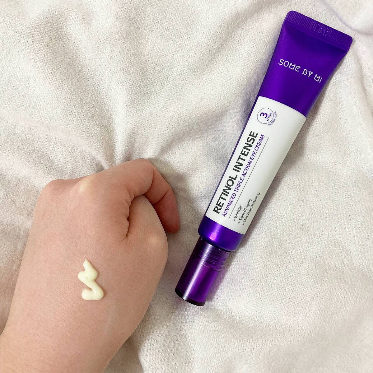 レチノールインテンシブ アドバンスドトリプルアクションアイクリーム/SOME BY MI/アイケア・アイクリームを使ったクチコミ（3枚目）