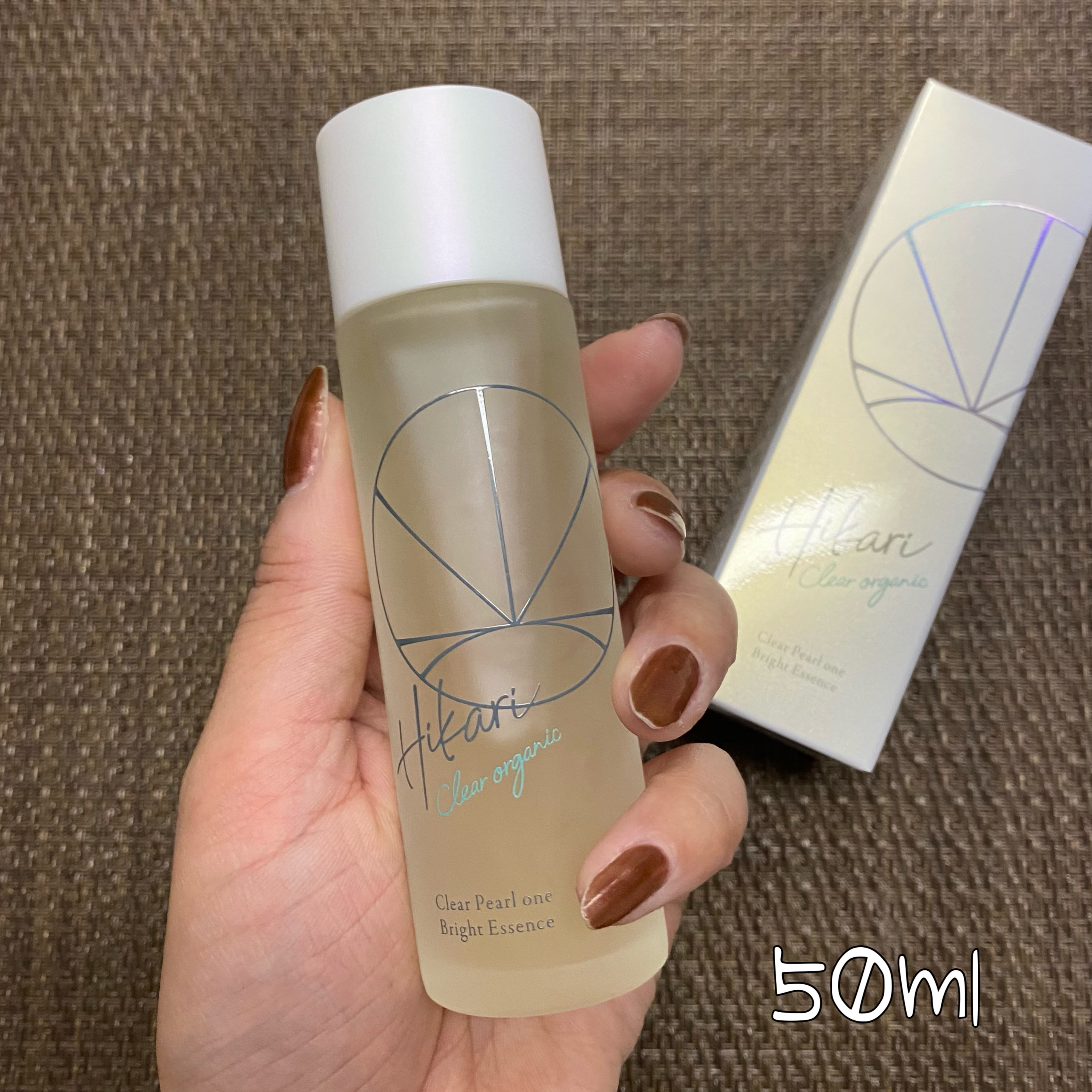 クリアパールワン ブライトエッセンス/HIKARI CLEAR オーガニック/美容液を使ったクチコミ（2枚目）