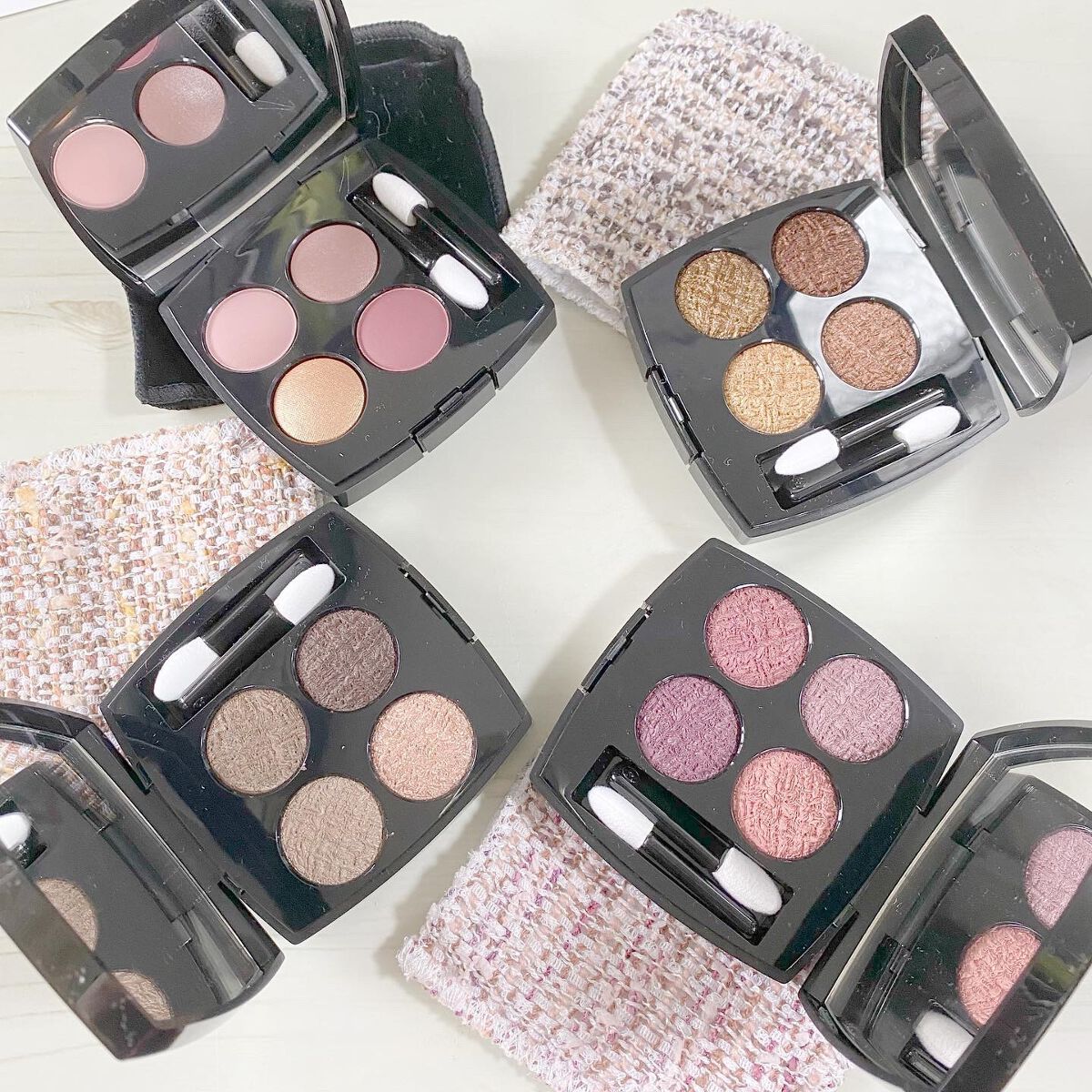 レ キャトル オンブル/CHANEL/アイシャドウパレットを使ったクチコミ（1枚目）