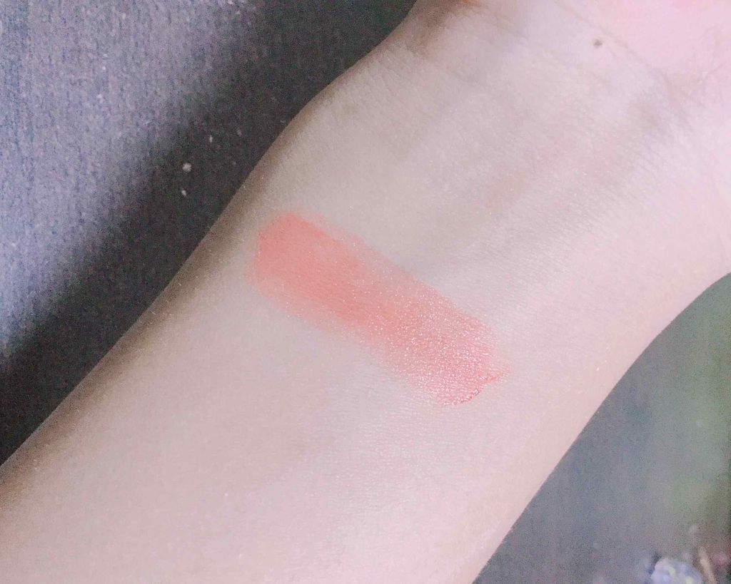 ラスティンググロスリップ/CEZANNE/口紅を使ったクチコミ（2枚目）