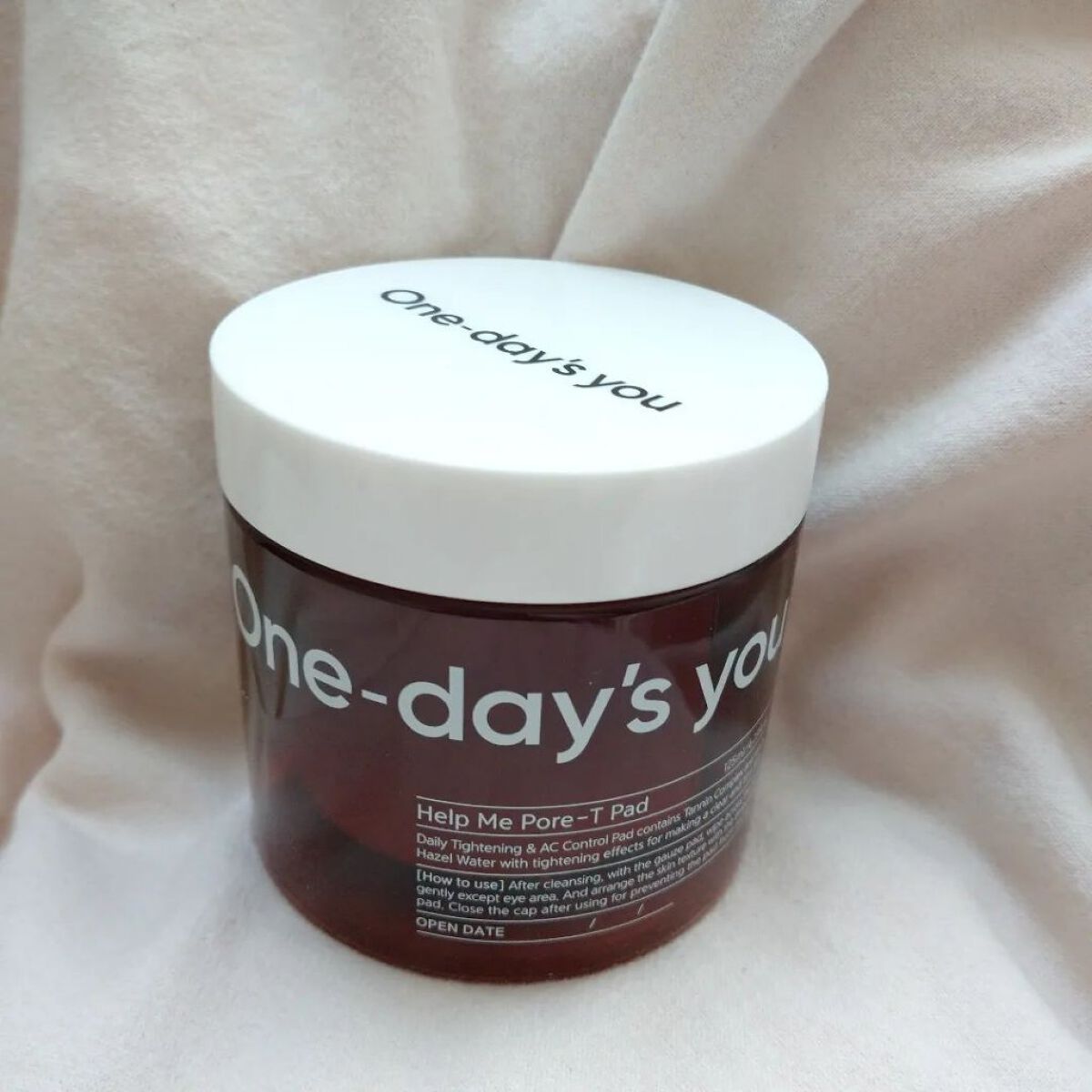 ヘルプミー! ポア-Tパッド/One-day's you/トナーパッドを使ったクチコミ（3枚目）