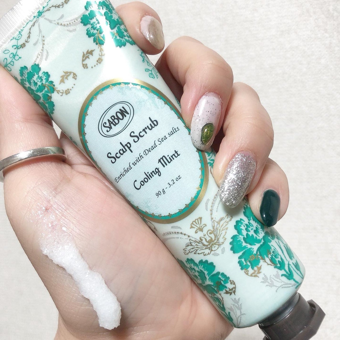 ヘッドスクラブ リフレッシング(ミント)/SABON/ヘッドスクラブを使ったクチコミ(3枚目)