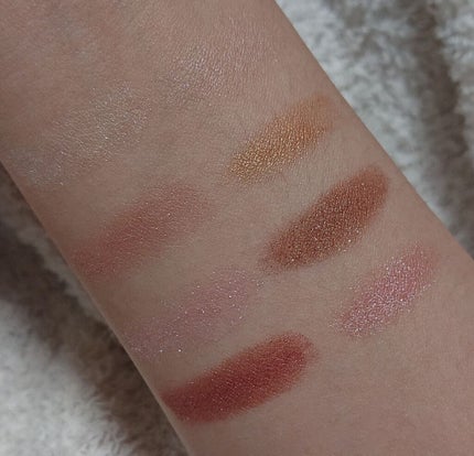 UR GLAM VELVET EYE COLOR PALETTE/U R GLAM/アイシャドウパレットを使ったクチコミ(3枚目)