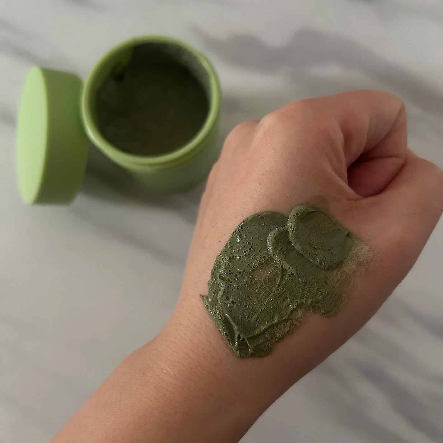 ホーリーバジル炭酸バブルパック/P.CALM/洗い流すパック・マスクを使ったクチコミ(3枚目)