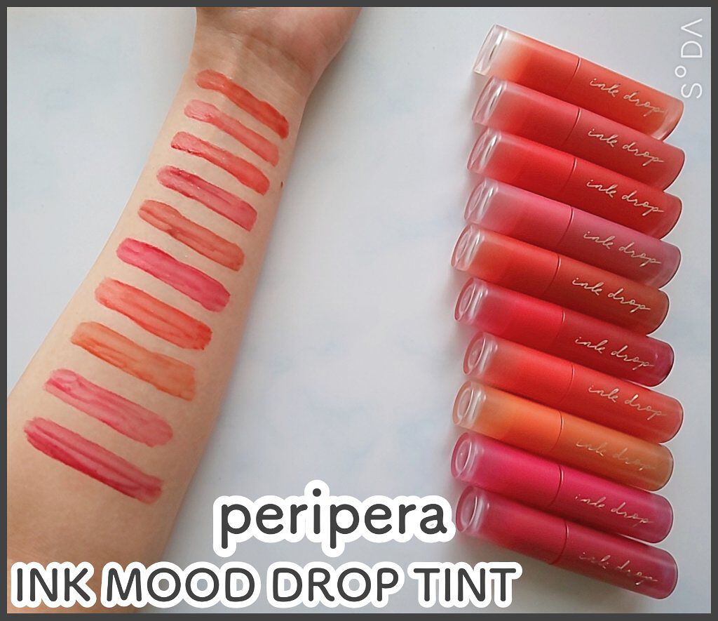 インク ムード ドロップ ティント/PERIPERA/リップグロスを使ったクチコミ（2枚目）