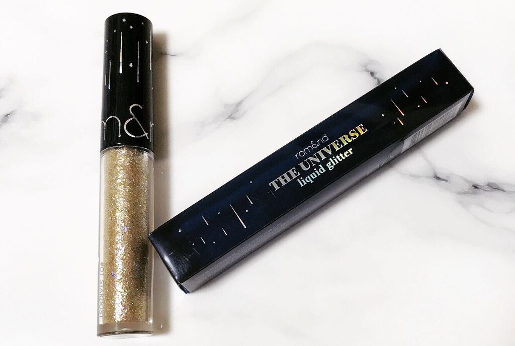 リキッド グリッター シャドウ/rom&nd/グリッターを使ったクチコミ（1枚目）