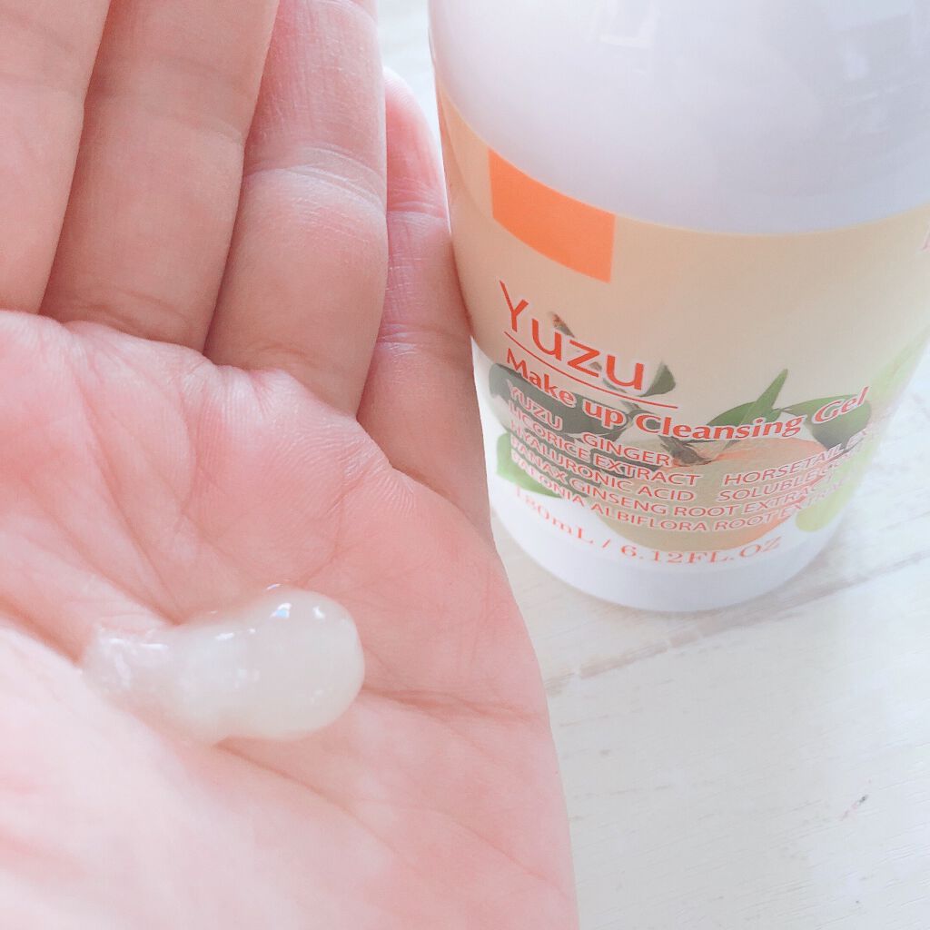 Wクレンジングジェル ユズ/Nursery(ナーセリー)/クレンジングジェルを使ったクチコミ(1枚目)