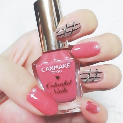 カラフルネイルズ/キャンメイク/マニキュアを使ったクチコミ(4枚目)