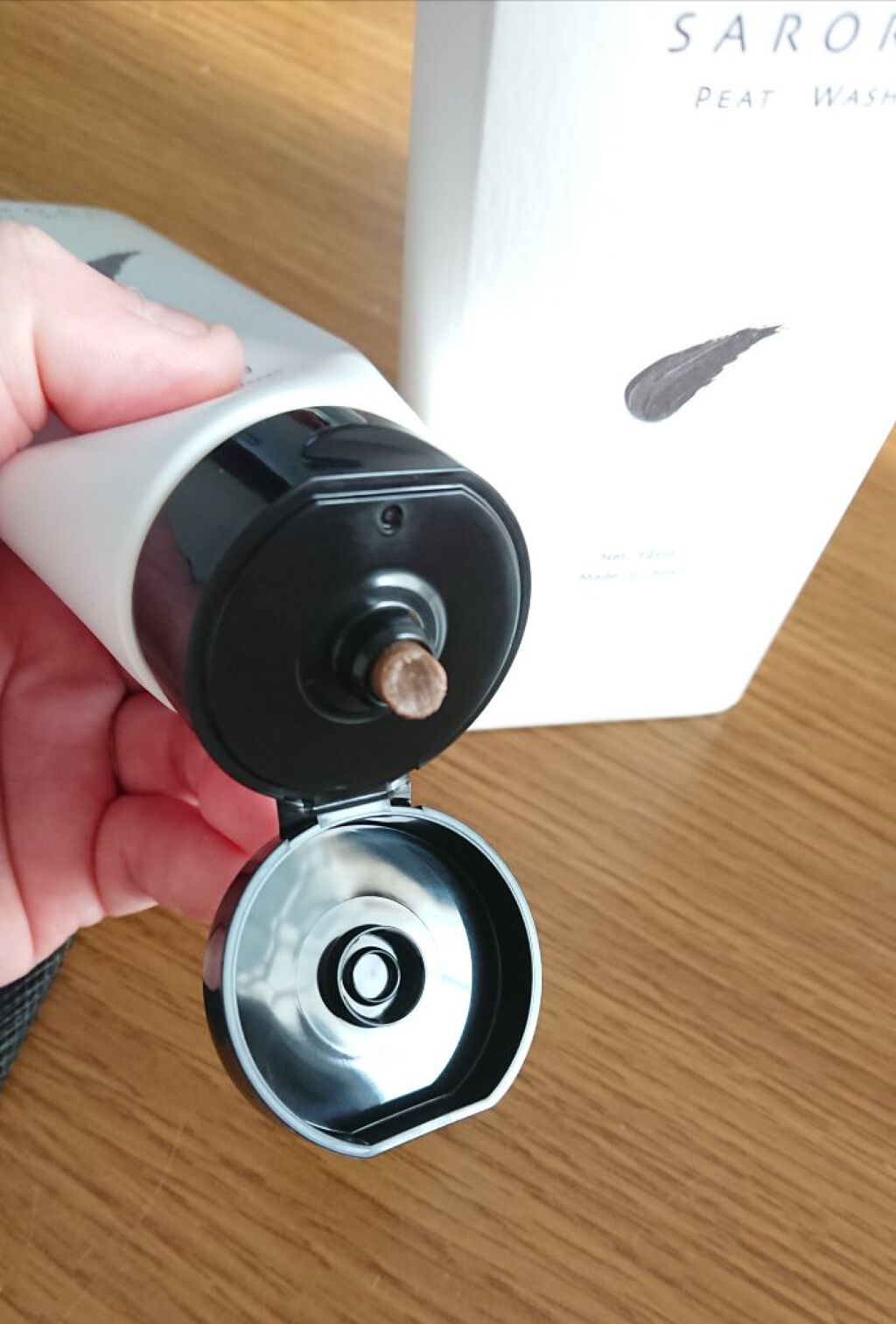 PEAT WASH/SARORO/その他洗顔料を使ったクチコミ（3枚目）