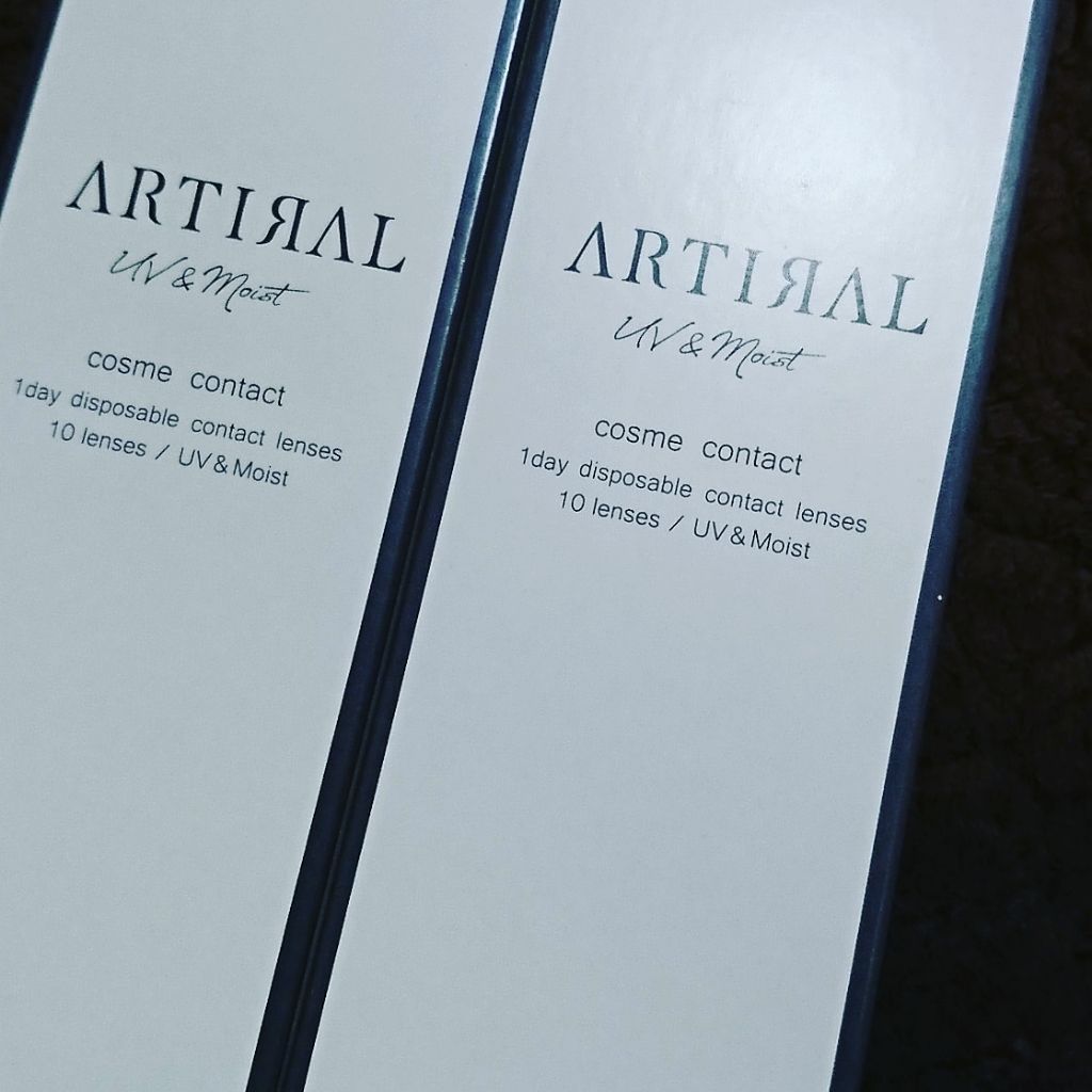 アーティラル UV&モイスト ワンデー/ARTIRAL/ワンデー(1DAY)カラコンを使ったクチコミ(1枚目)