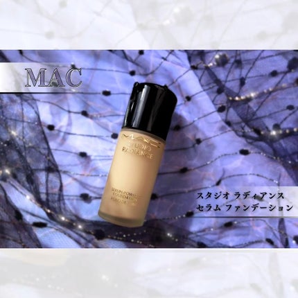 スタジオ ラディアンス セラム ファンデーション/M・A・C/リキッドファンデーションを使ったクチコミ(2枚目)