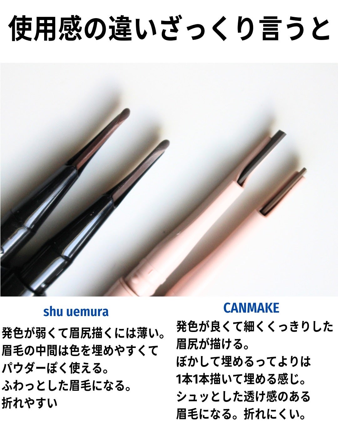 ブロー スウォードナギナタ/shu uemura/アイブロウペンシルを使ったクチコミ(6枚目)