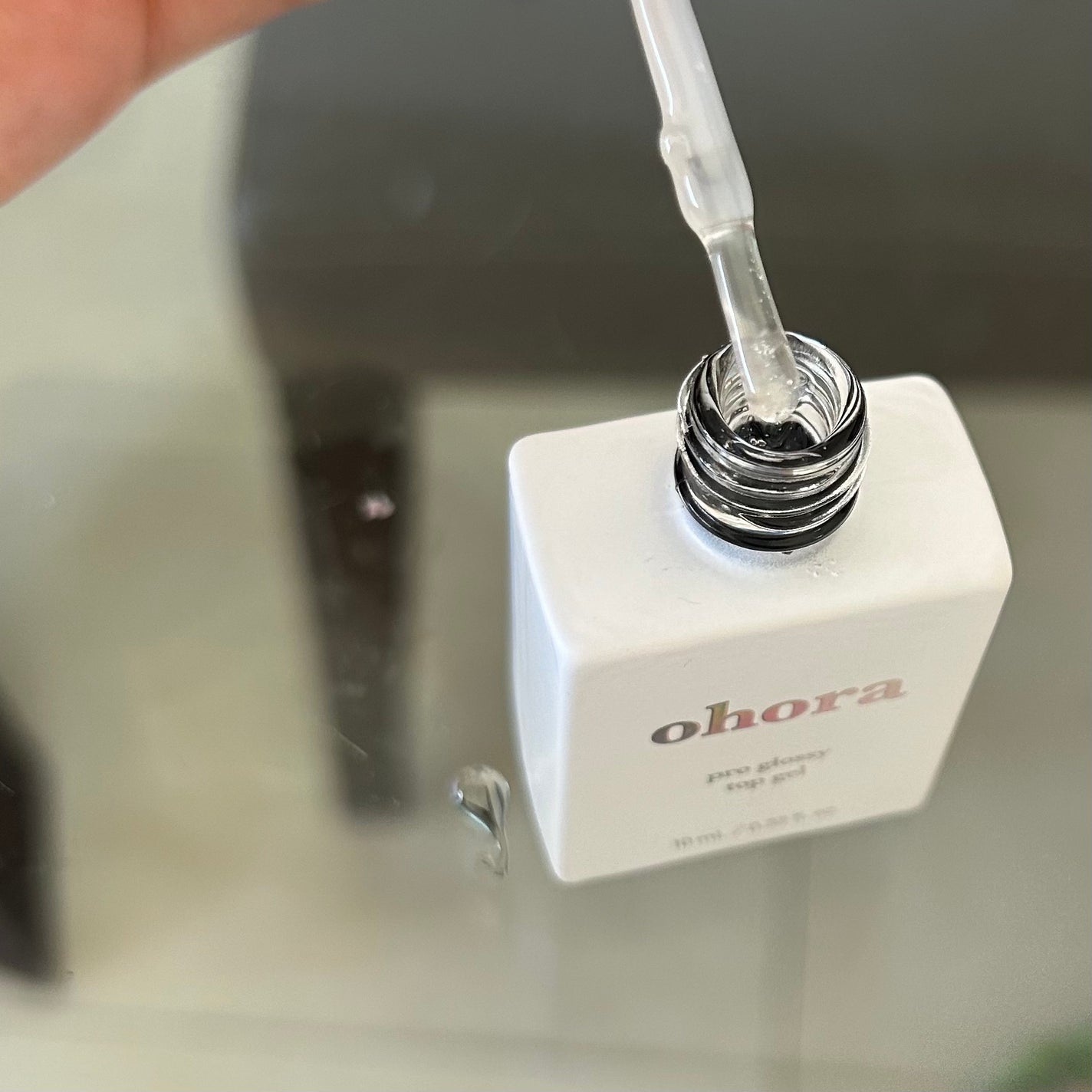 オホーラ プログロッシートップジェル/ohora/ジェルネイルを使ったクチコミ(4枚目)