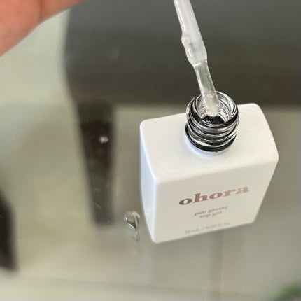 オホーラ プログロッシートップジェル/ohora/ジェルネイルを使ったクチコミ(4枚目)