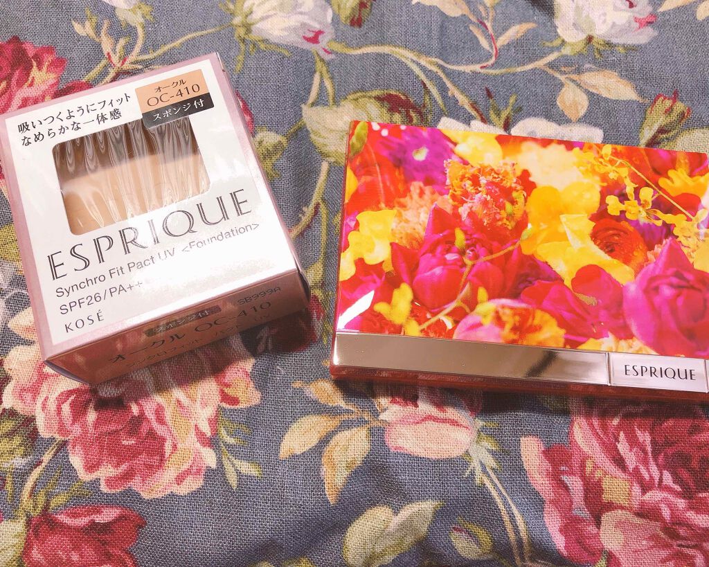 シンクロフィット パクト UV/ESPRIQUE/パウダーファンデーションを使ったクチコミ(1枚目)