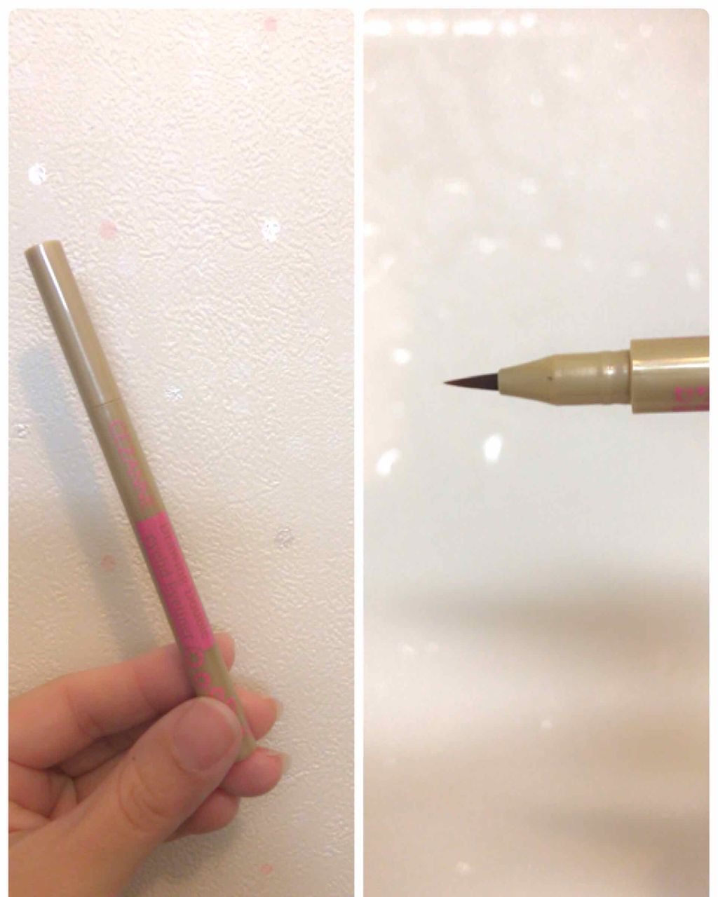 描くふたえアイライナー/CEZANNE/リキッドアイライナーを使ったクチコミ(2枚目)