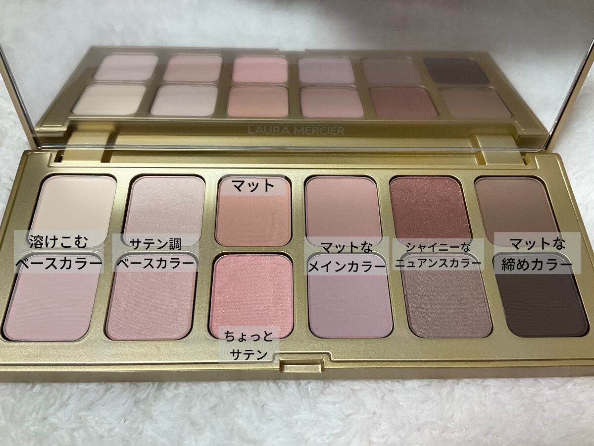 ザ ワイルドフラワー アイシャドウ パレット/ローラ メルシエ/マルチパレットを使ったクチコミ(2枚目)