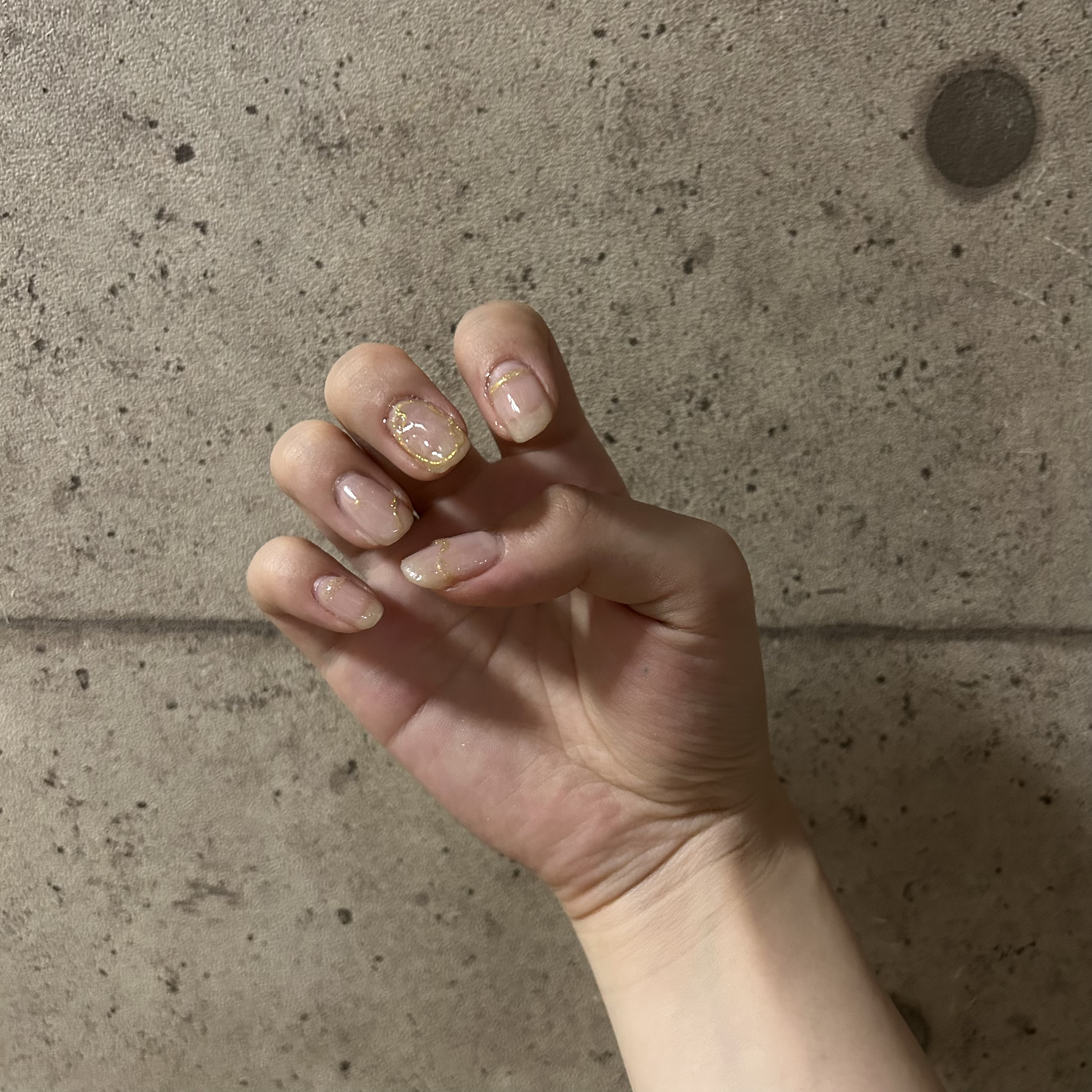 ジェルネイル（ライト対応）/セリア/ジェルネイルを使ったクチコミ（2枚目）