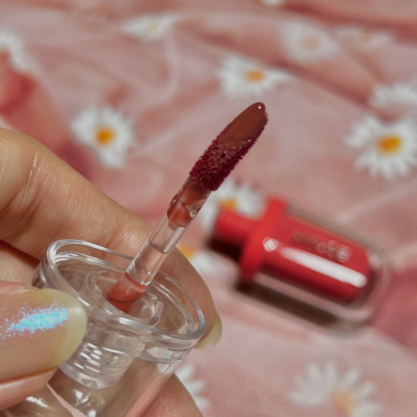 ジェルフィットティント/AMUSE/リップティントを使ったクチコミ(4枚目)