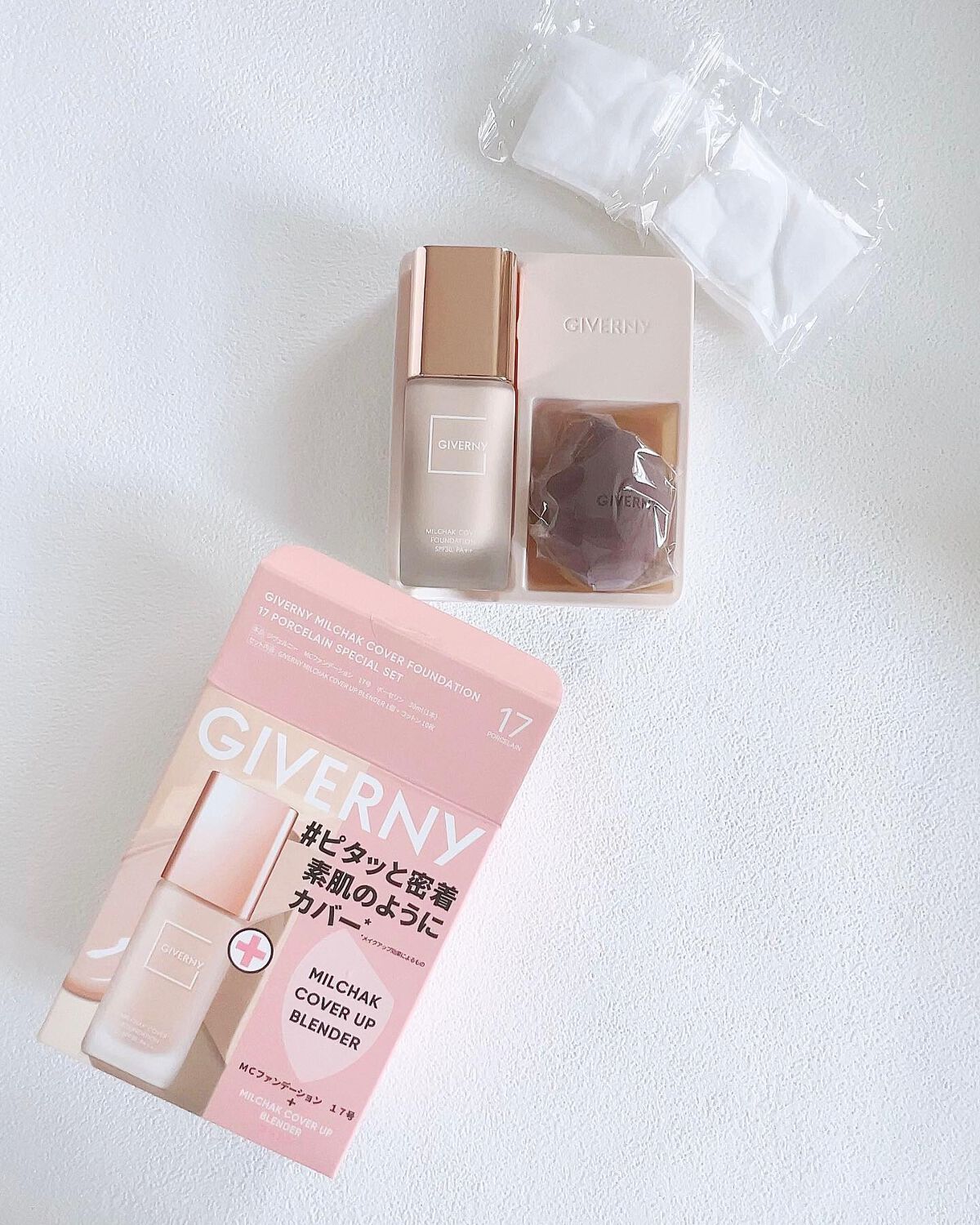 密着カバーファンデーション/GIVERNY/リキッドファンデーションを使ったクチコミ(2枚目)