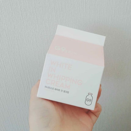 WHITE WHIPPING CREAM(ウユクリーム)/G9SKIN/化粧下地を使ったクチコミ(1枚目)