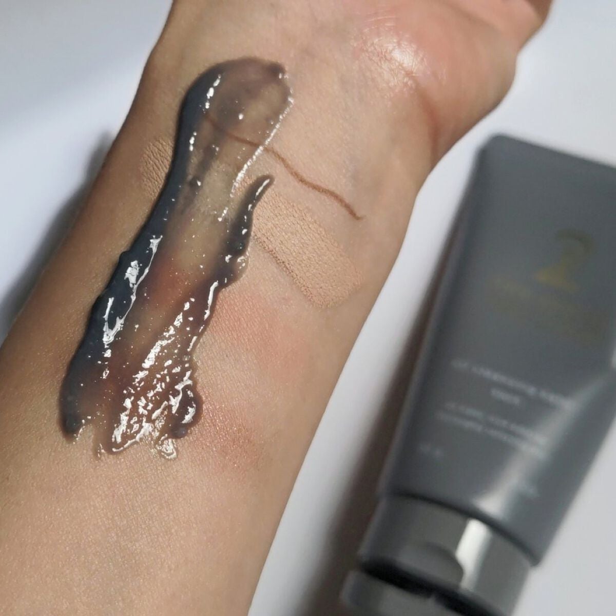 オイルクレンジングバーム ブラック/ONE STONE TWO BIRDS/クレンジングバームを使ったクチコミ(5枚目)