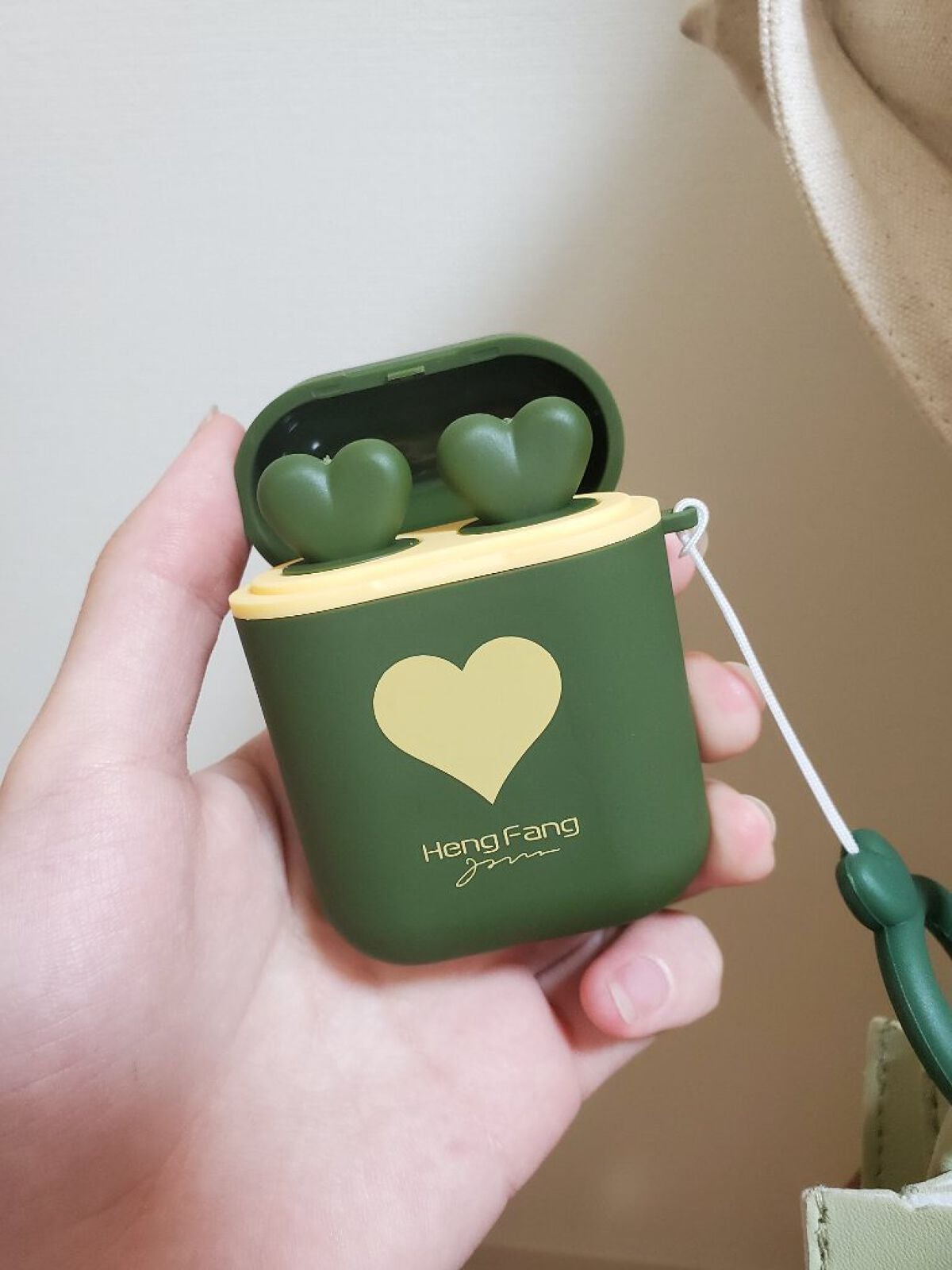 ハートマークダブルカラー/Heng Fang/口紅を使ったクチコミ(2枚目)