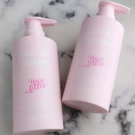 GLOSSY COAT SHAMPOO / TREATMENT/SANUS HAIR FILTER/市販シャンプーを使ったクチコミ(2枚目)