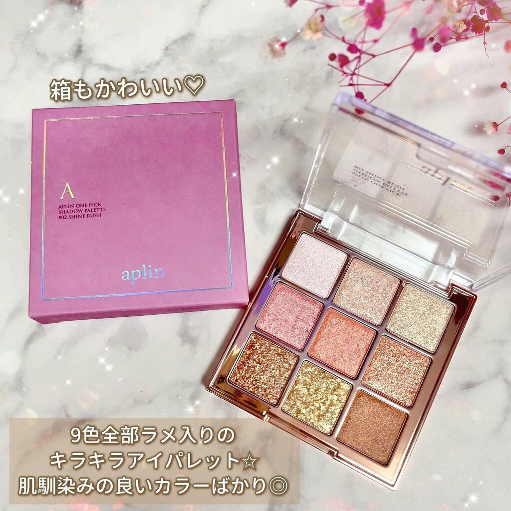 ワンピックアイシャドウパレット/APLIN/アイシャドウパレットを使ったクチコミ(2枚目)