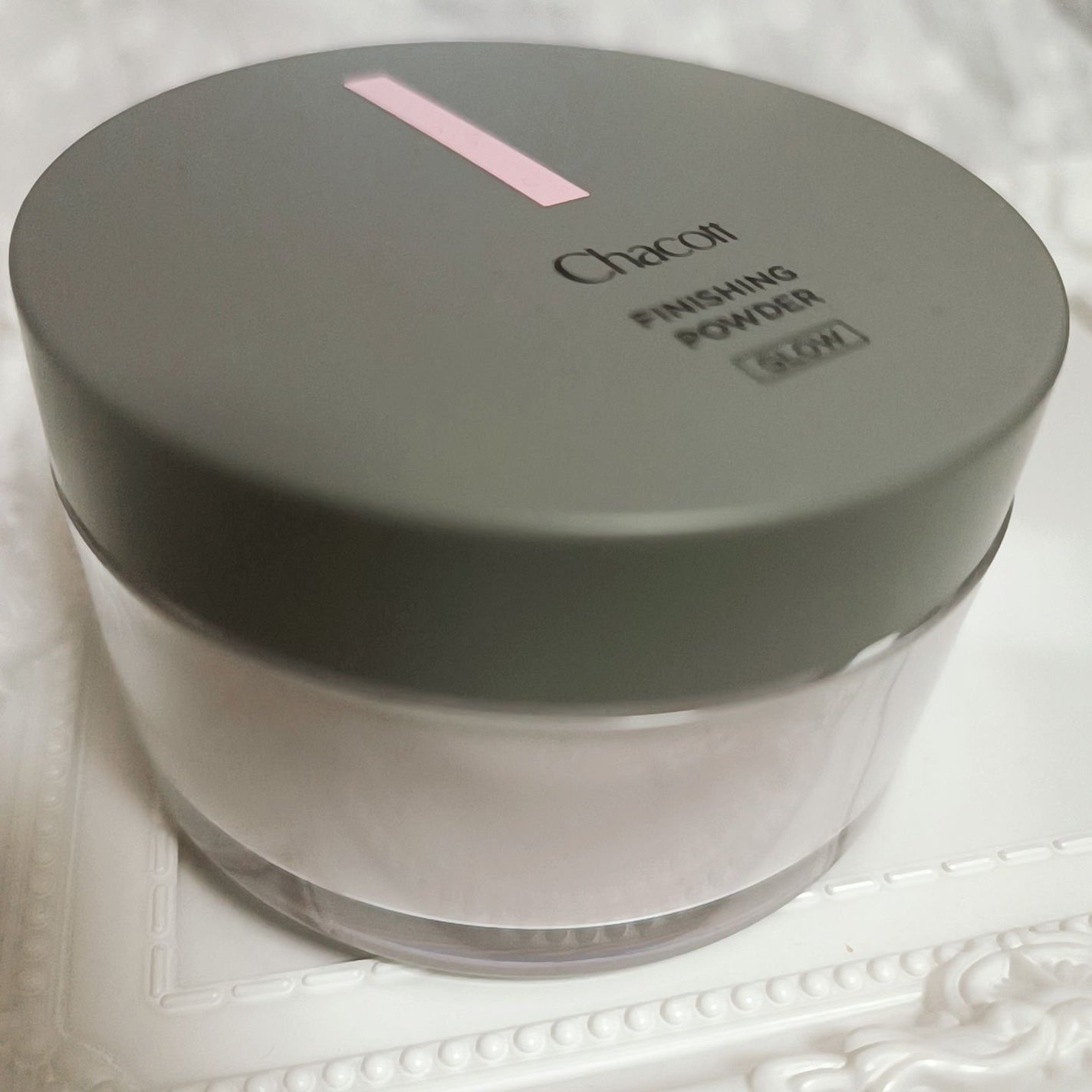 フィニッシングパウダー グロー/チャコット・コスメティクス/ルースパウダーを使ったクチコミ(1枚目)