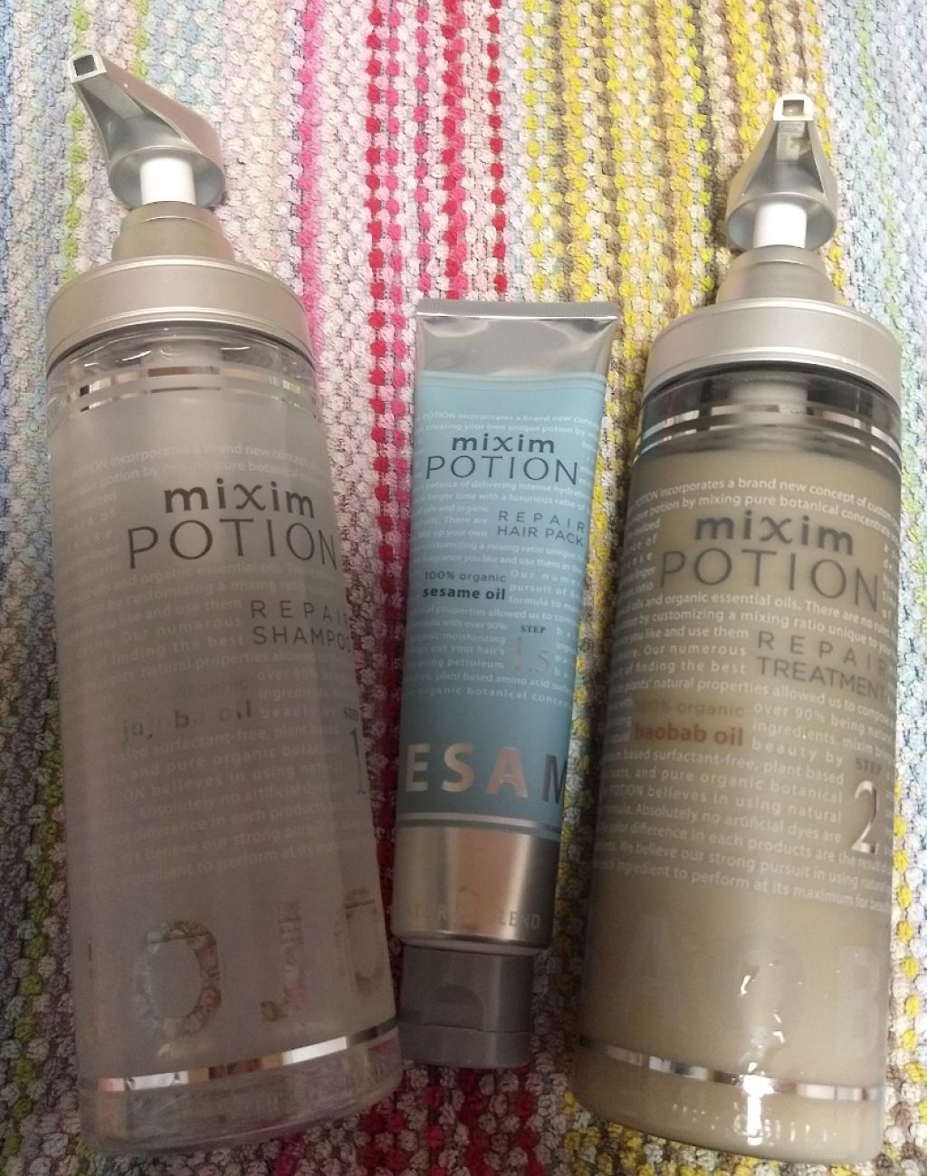 ディープリペア ヘアパック/mixim POTION/ヘアマスク・ヘアパックを使ったクチコミ（1枚目）