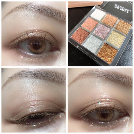 The Bella collection eyeshadow palette mini/CELEFIT/アイシャドウパレットを使ったクチコミ(2枚目)