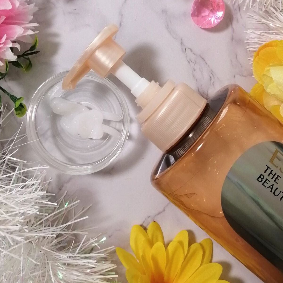 ザビューティ 髪のキメ美容素髪を守る バリアシャンプー/コンディショナー/エッセンシャル/シャンプー・コンディショナーを使ったクチコミ(3枚目)