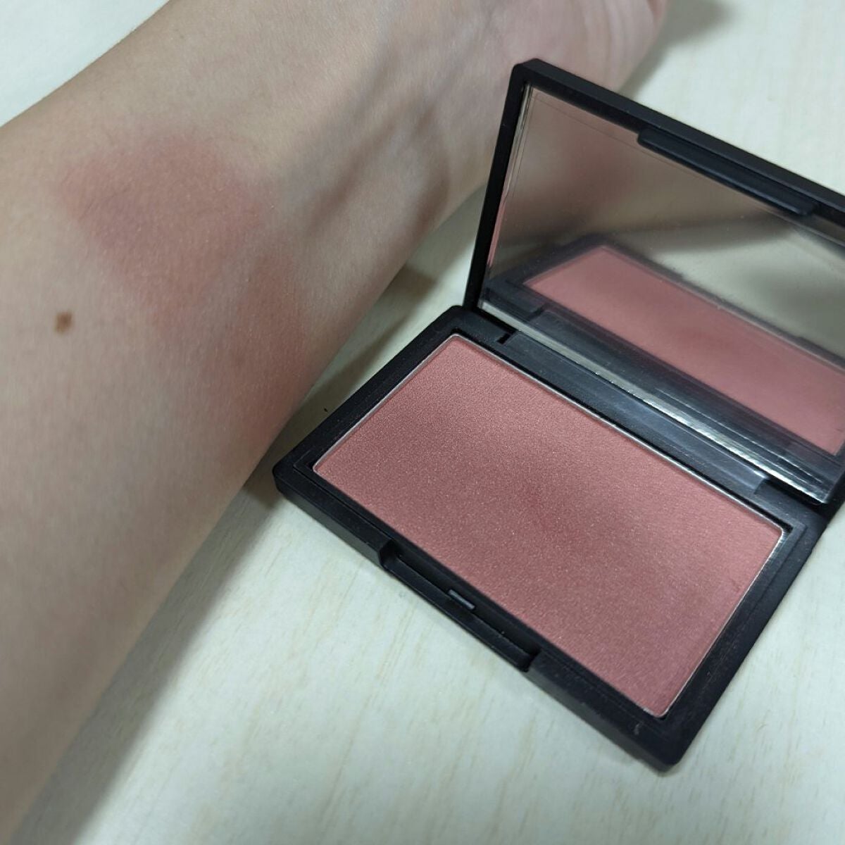 ピュア チーク カラー/heme/パウダーチークを使ったクチコミ(4枚目)