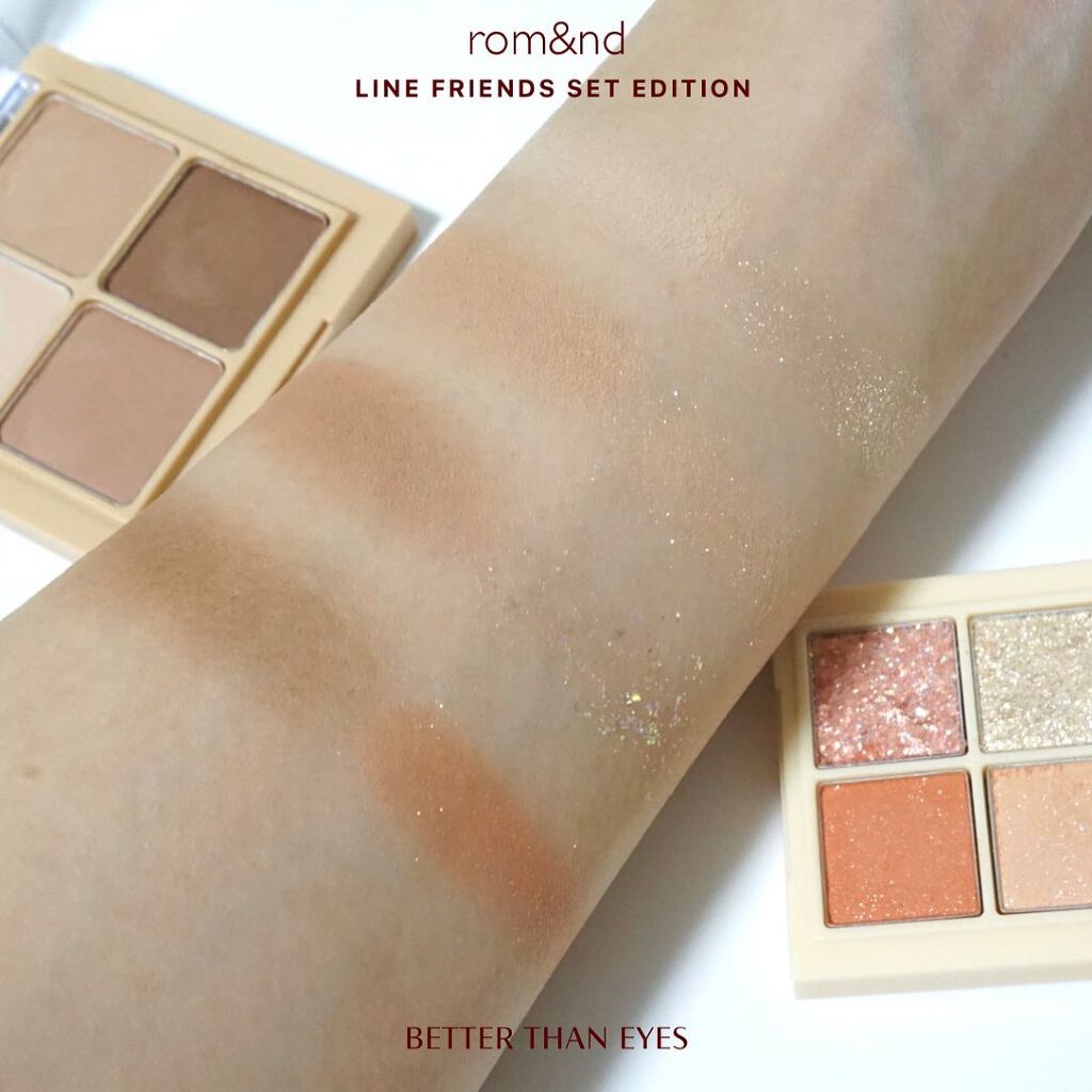 LINE FRIENDS EDITION/rom&nd/メイクアップキットを使ったクチコミ（3枚目）