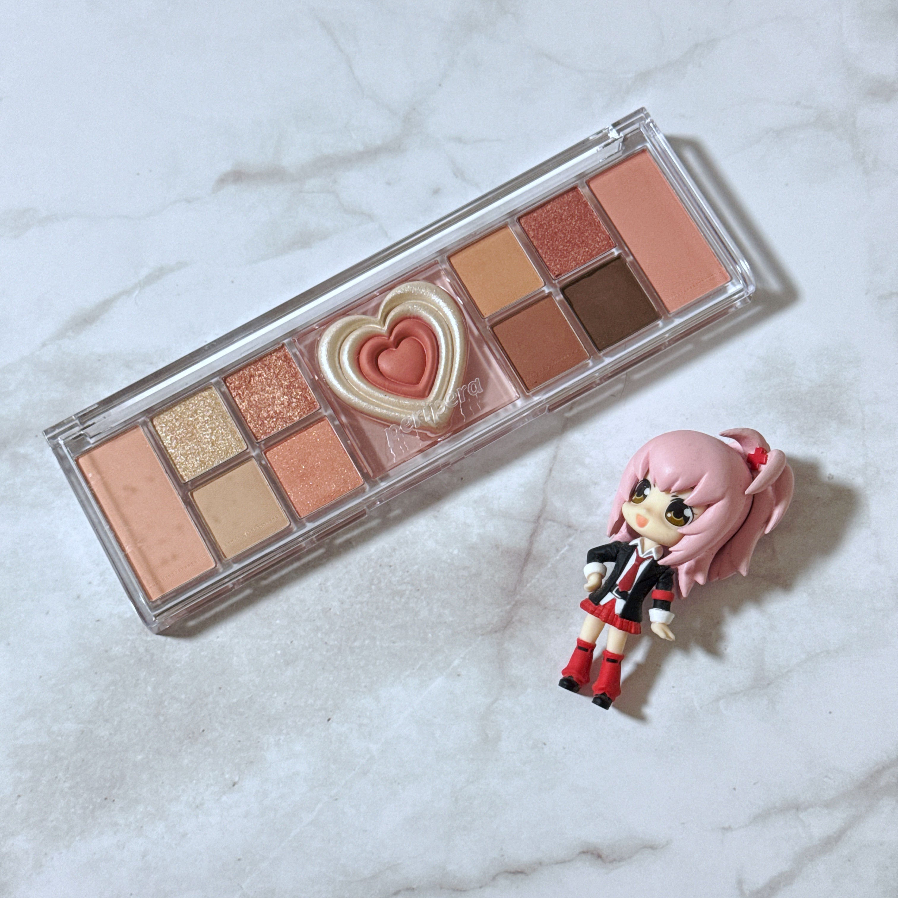 オールテイクムードライクパレット 02 ピーチ ヘブン(PEACH HEAVEN)/PERIPERA/アイシャドウパレットを使ったクチコミ（1枚目）