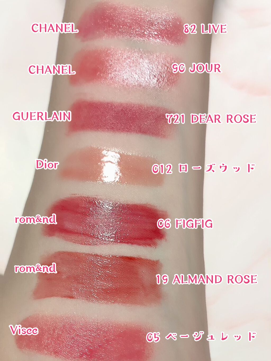 キスキス テンダー マット No.721 DEAR ROSE/GUERLAIN/口紅を使ったクチコミ（2枚目）
