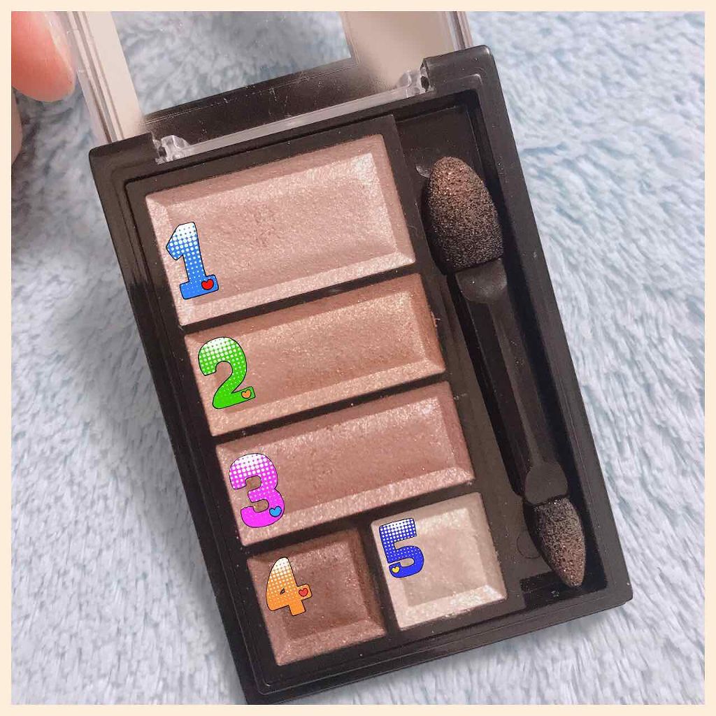 ショコラスウィート アイズ/リンメル ロンドン/アイシャドウパレットを使ったクチコミ(2枚目)
