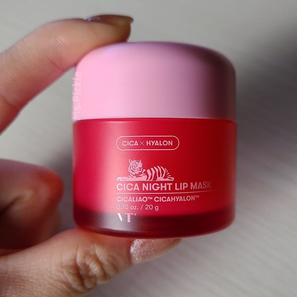 CICA ナイトリップマスク/VT/リップマスクを使ったクチコミ(1枚目)