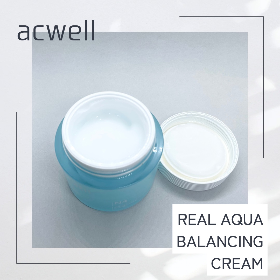 リアルアクアバランシングクリーム /ACWELL/フェイスクリームを使ったクチコミ（2枚目）