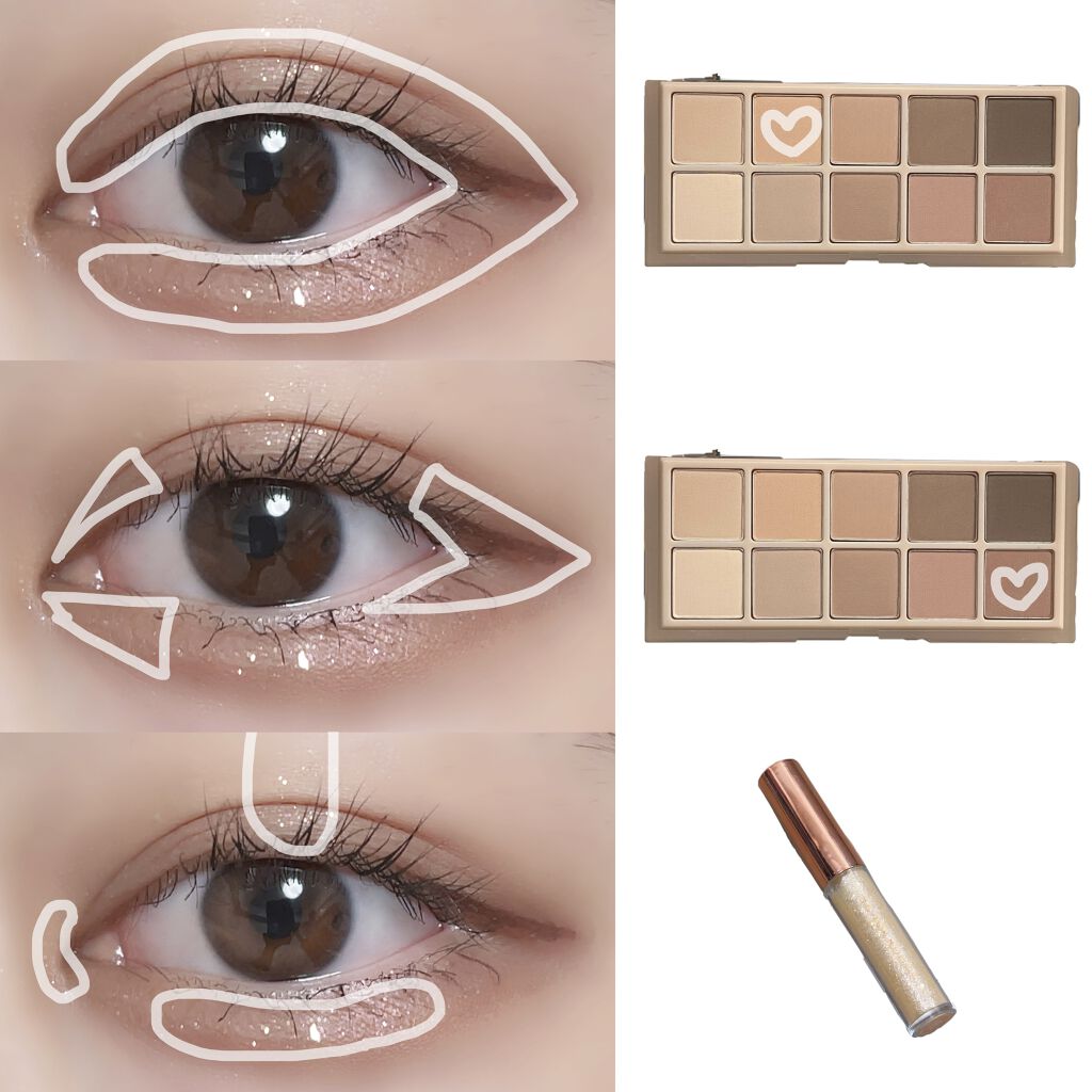 パールブリーアイグリッター/BLACK ROUGE/グリッターを使ったクチコミ（2枚目）